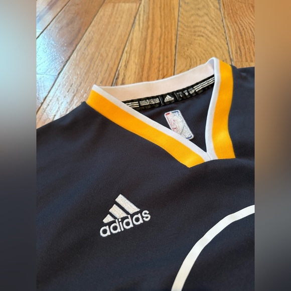 Adidas Swingman Golden State Warriors Klay Thompson #11 Gray Jersey Men’s Small - Picture 3 of 13